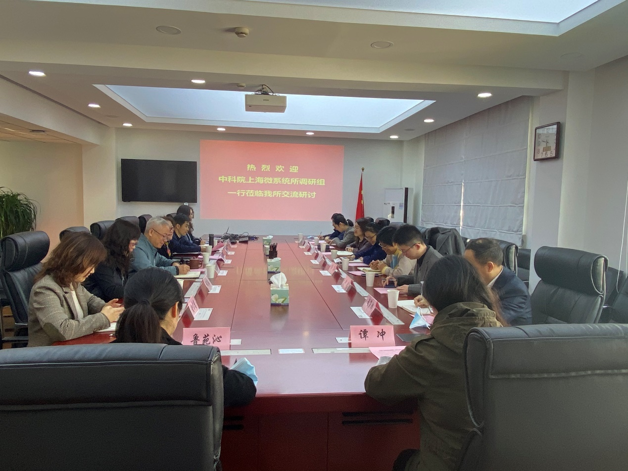 上海光机所与上海微系统所、上海有机所开展群团和创新文化调研交流